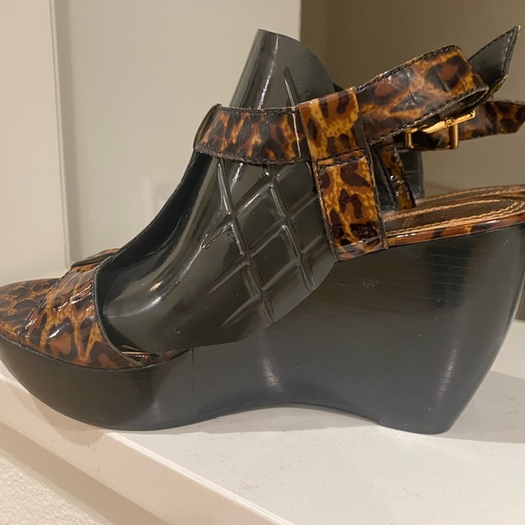 Giani Bini leopard print platform sandal size 8.5 - Picture 14 of 15
